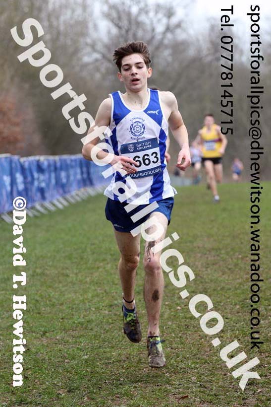 Mens under-17s Inter Counties Cross Country, Prestwold Hall, Loughborough. Photo: David T. Hewitson/Sports for All Pics